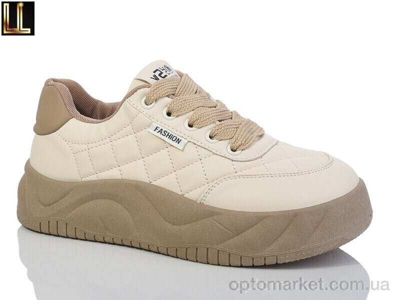 Купить Кросівки жіночі 6855-77 Lilin бежевий, фото 1