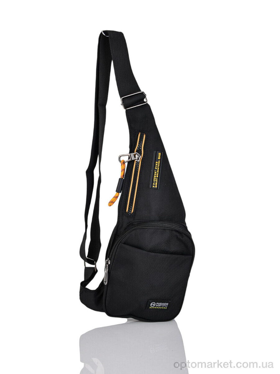 Купить Сумка чоловіча 6881-3 black GLAMORTA чорний, фото 1