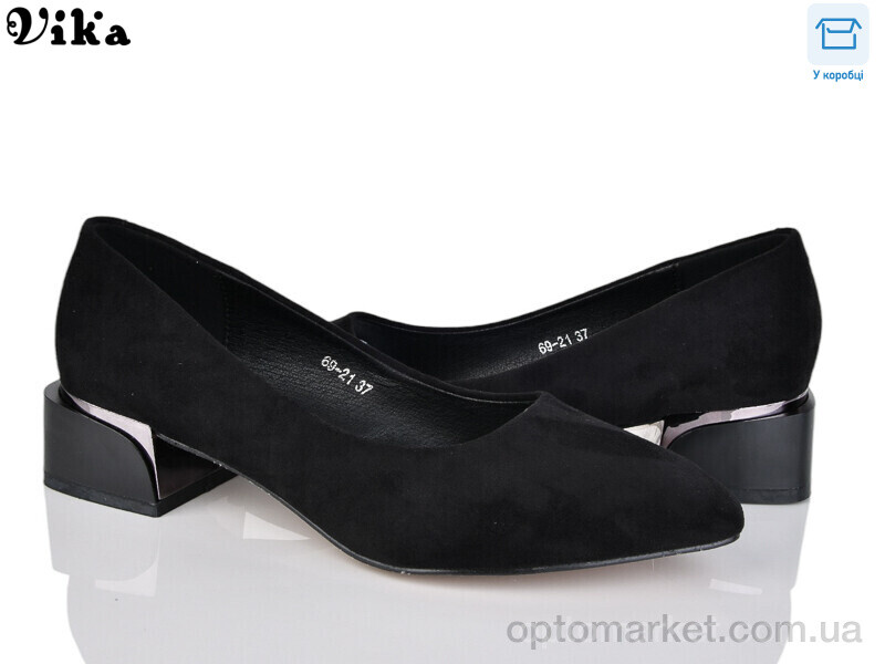 Купить Туфлі жіночі 69-21 Vika чорний, фото 1