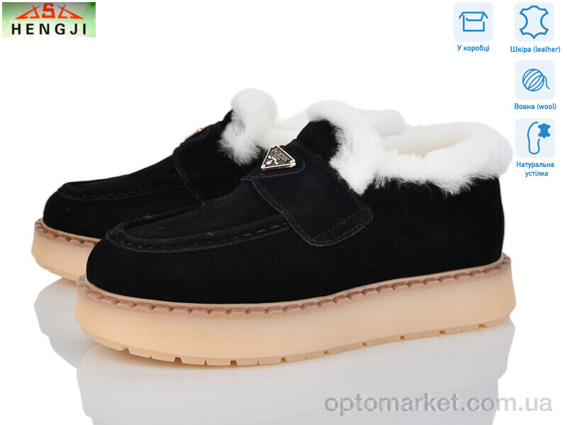 Купить Туфлі жіночі 69-2 Hengji чорний, фото 1