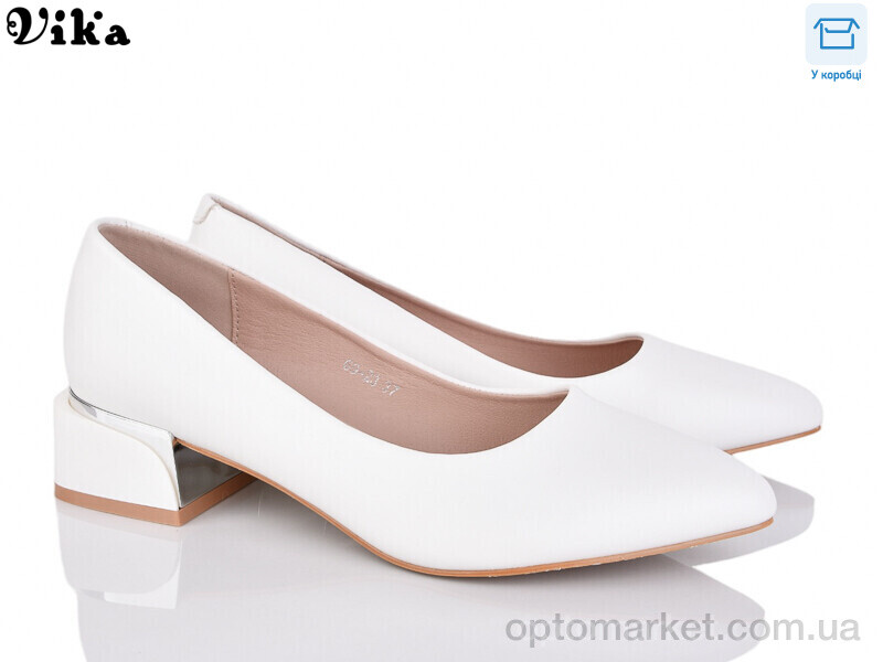 Купить Туфлі жіночі 69-23 Vika білий, фото 1
