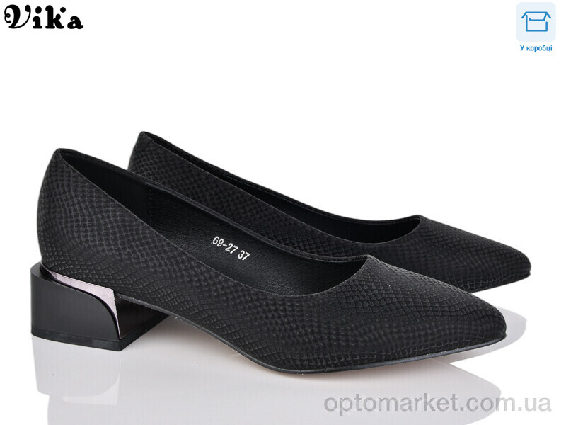 Купить Туфлі жіночі 69-27 Vika чорний, фото 1