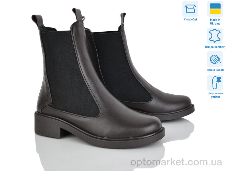 Купить Черевики жіночі 690 корич.к. G-Aira коричневий, фото 1