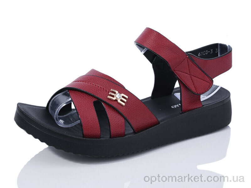 Купить Босоніжки жіночі 6908-3 YAQINIAO червоний, фото 1