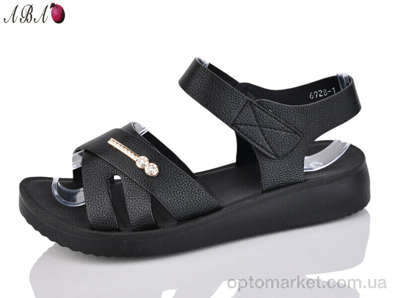 Купить Босоніжки жіночі 6928-1 YAQINIAO чорний, фото 1