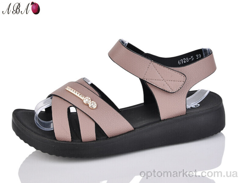 Купить Босоніжки жіночі 6928-5 YAQINIAO коричневий, фото 1