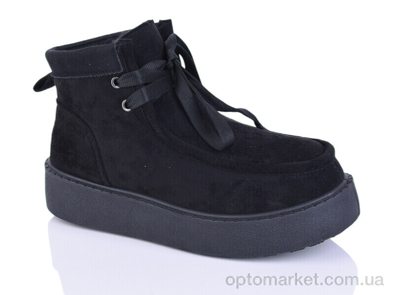 Купить Черевики жіночі 693-1 LQD чорний, фото 1