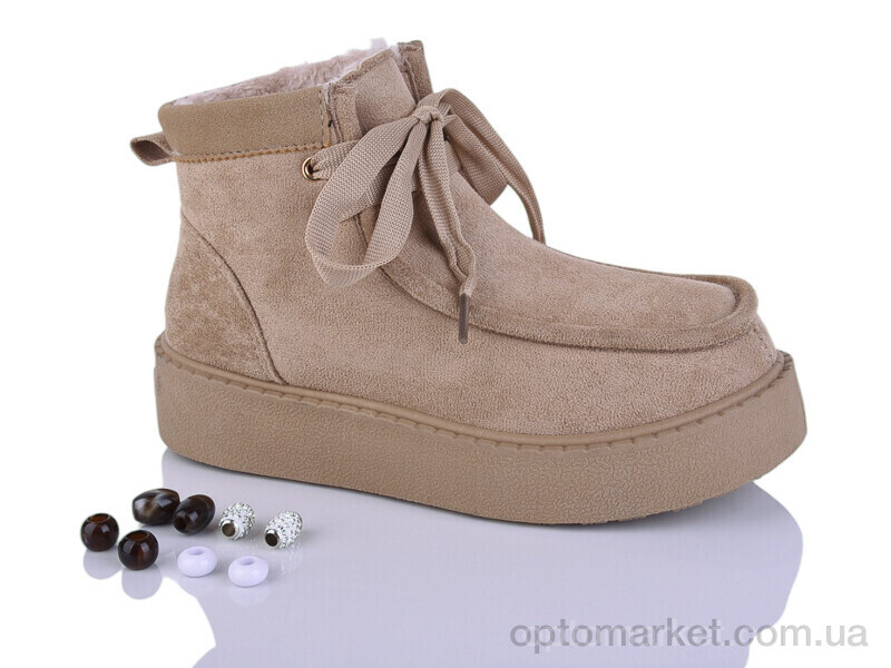 Купить Черевики жіночі 693-2 LQD бежевий, фото 2