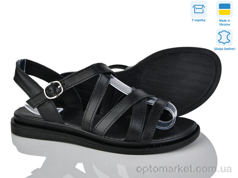 Купить Босоніжки жіночі 6945-2 Ailinda чорний, фото 1