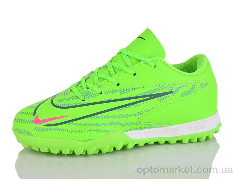Купить Футбольне взуття дитячі 6973 зелений N.ke зелений, фото 2