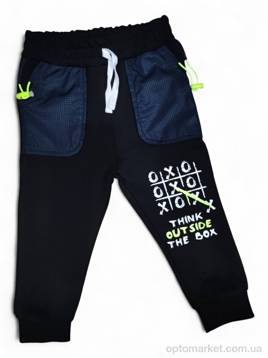 Купить Спортивні штаны дитячі 6975 чорний Melvin Kids чорний, фото 1