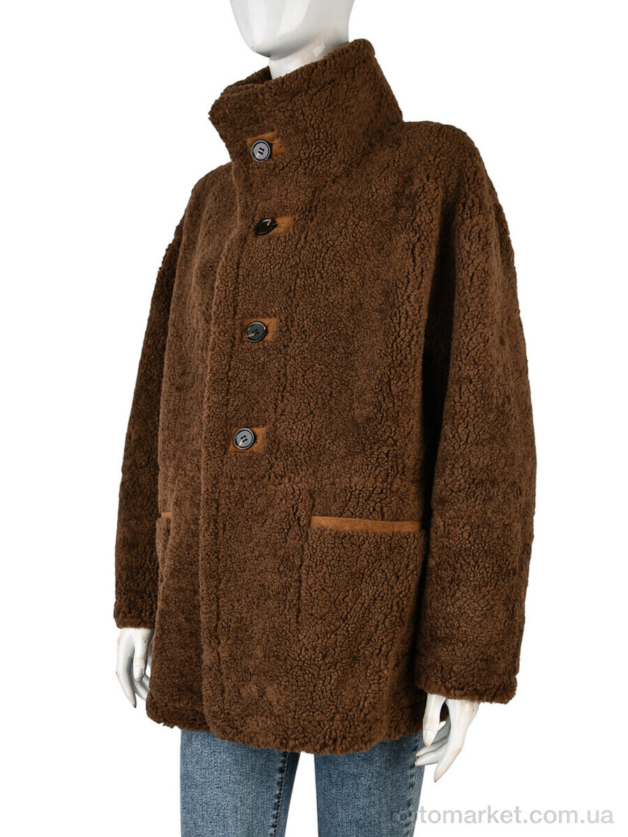 Купить Куртка жіночі 698 brown Edel коричневий, фото 3
