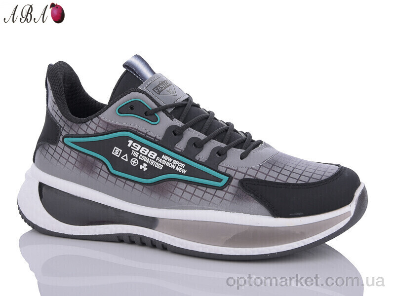 Купить Кросівки чоловічі 6ABA696 Aba сірий, фото 1