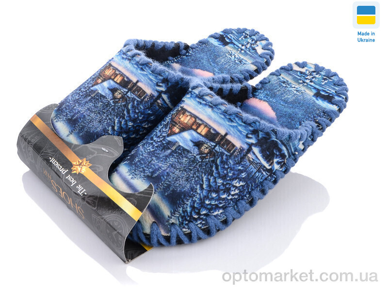 Купить Капці чоловічі 7-11 Vends синій, фото 3