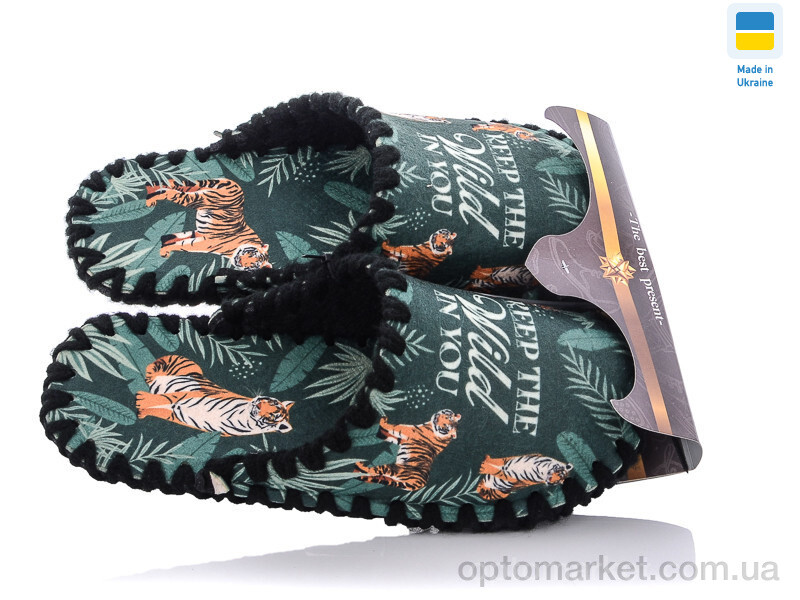 Купить Капці чоловічі 7-155 Vends зелений, фото 3