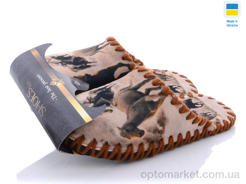 Купить Капці чоловічі 7-74 Vends бежевий, фото 3