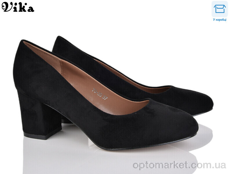 Купить Туфлі жіночі 70-30 Vika чорний, фото 1