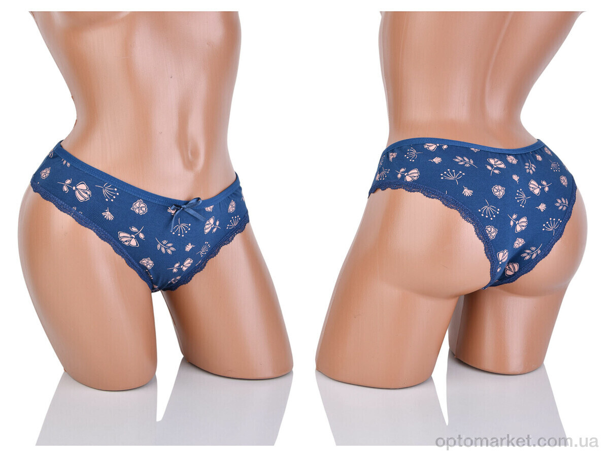 Купить Трусы жіночі 7000-15 navy (XL) Miss Emma синій, фото 3