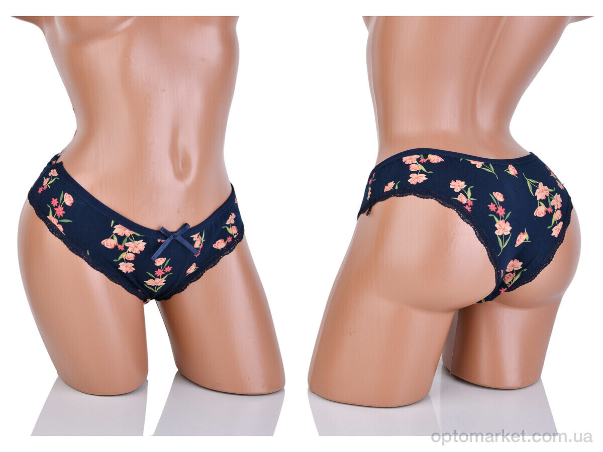 Купить Трусы жіночі 7000-2 navy (XL) Miss Emma синій, фото 3