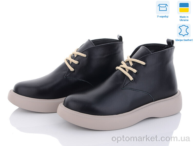 Купить Черевики жіночі 7001-X3 ч.к. A.N.I.One чорний, фото 1