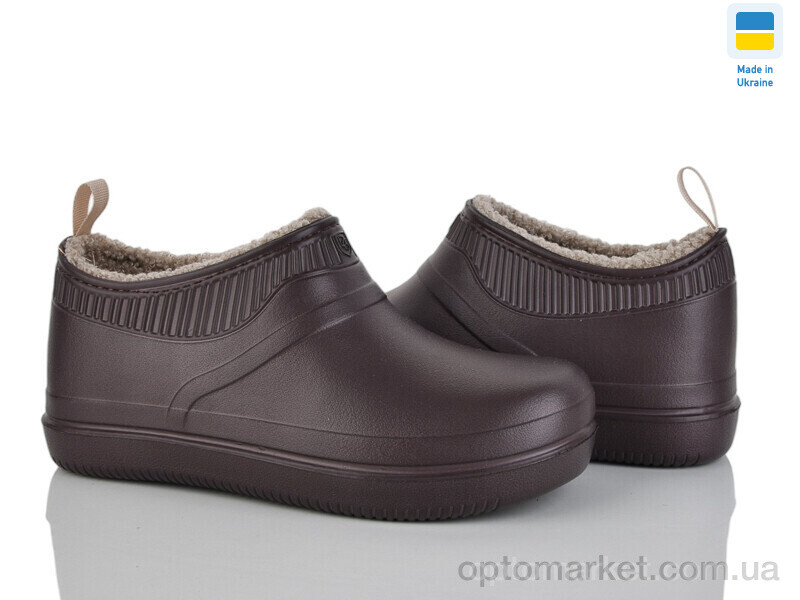 Купить Галоші жіночі 7002 шоколад Dago коричневий, фото 1
