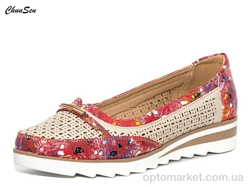 Купить Туфлі жіночі 7007-4 Chunsen бежевий, фото 1