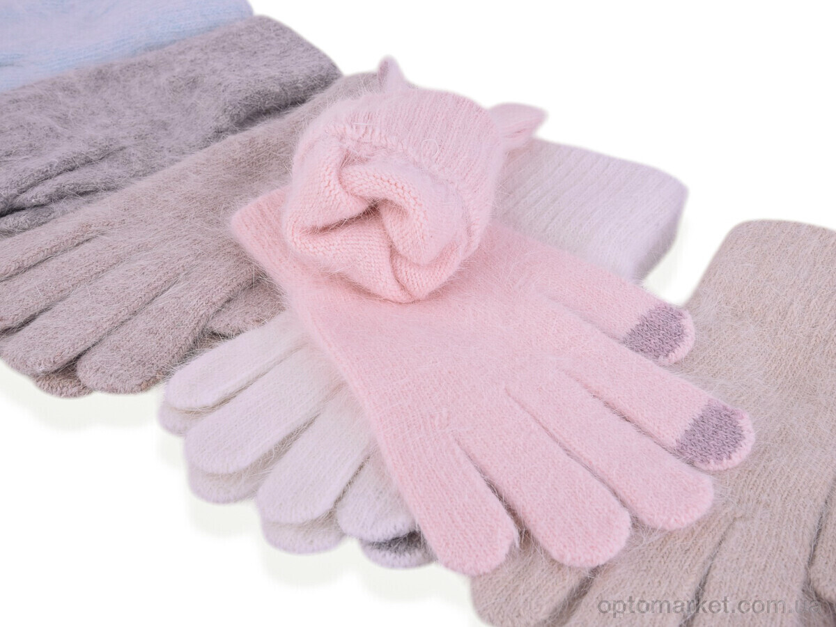 Купить Рукавички жіночі 7007 mix Henu мікс, фото 2