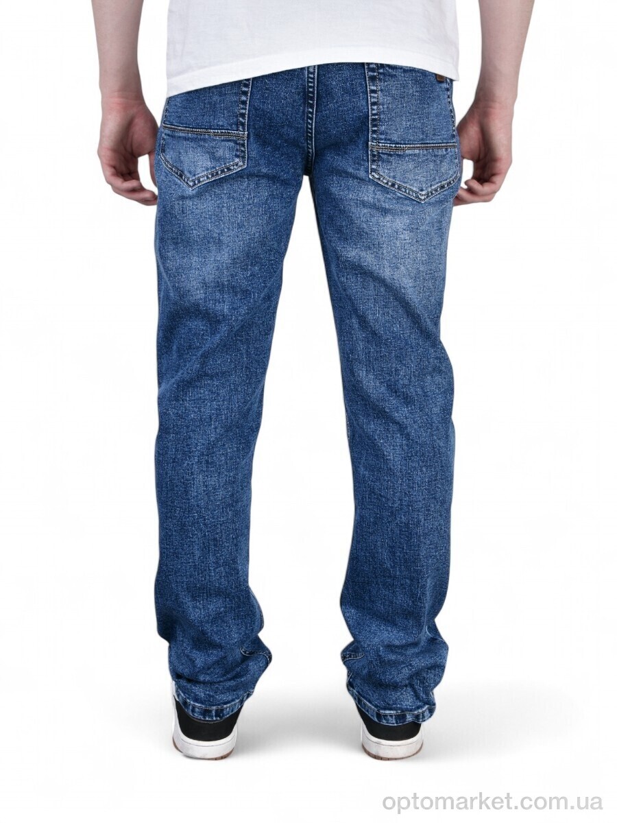 Купить Джинси чоловічі 7011 класика Baronjns синій, фото 3