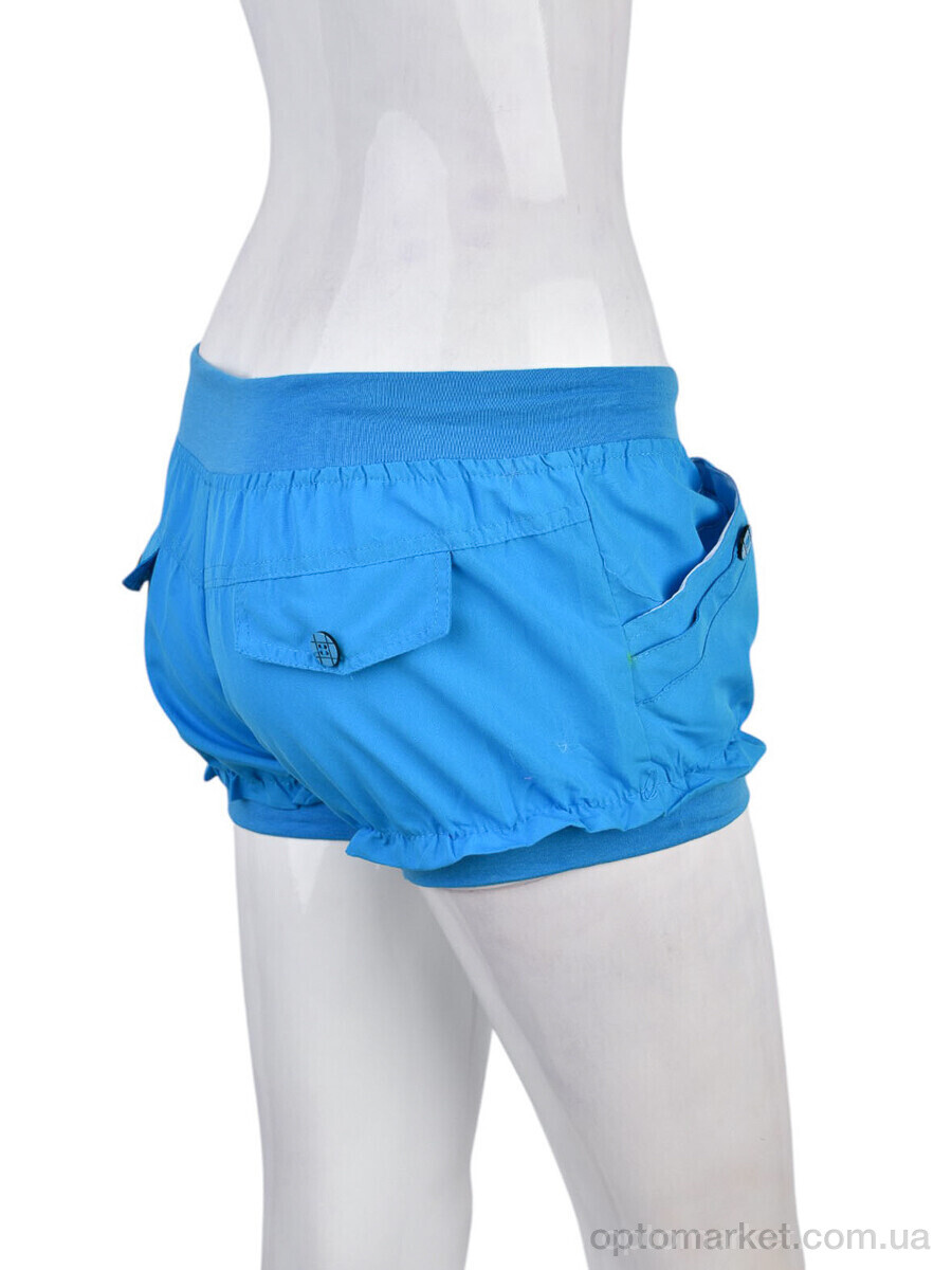 Купить Шорти жіночі 7012-3 blue (02019) Shandian синій, фото 2