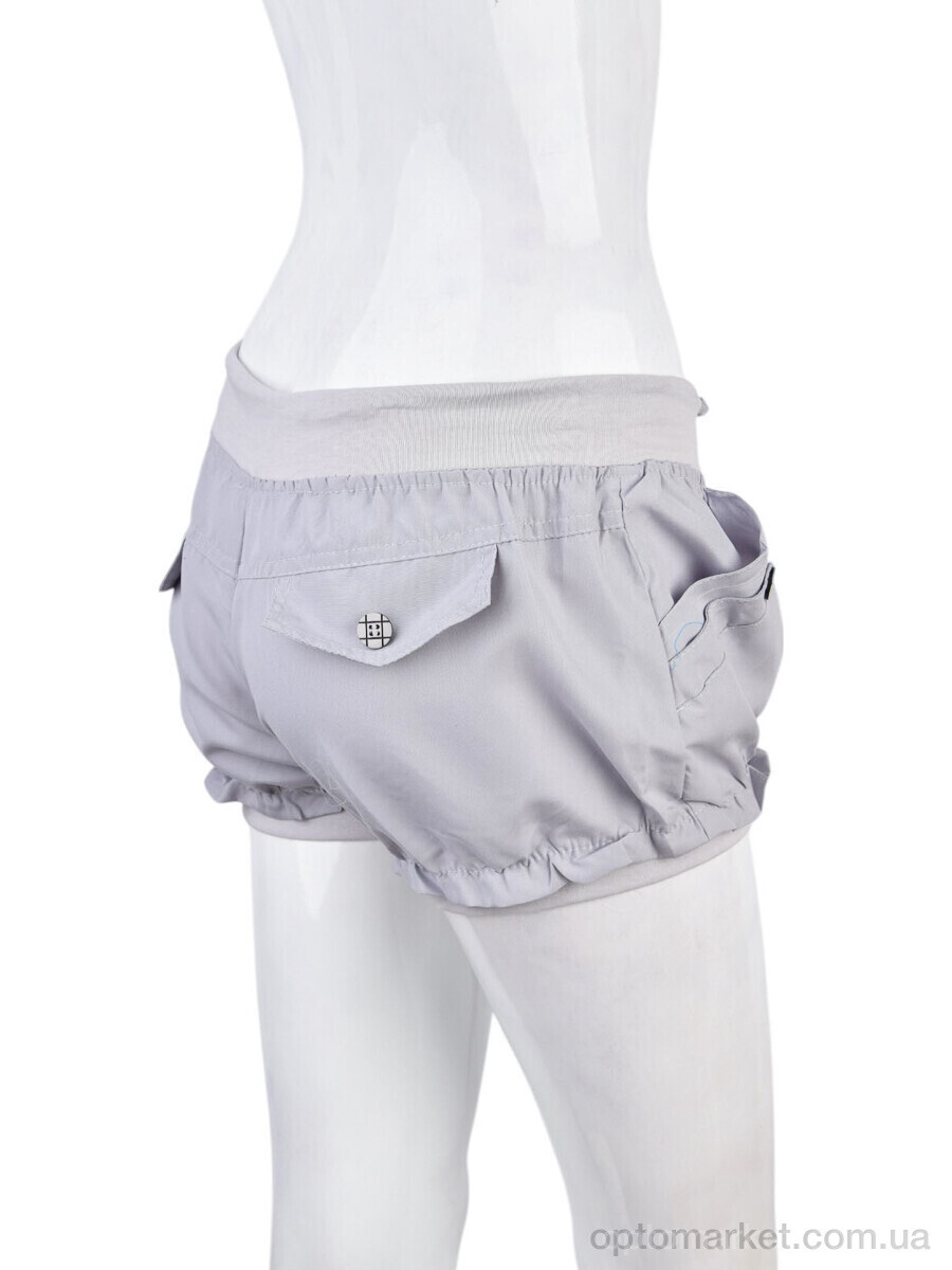 Купить Шорти жіночі 7012-8 grey (02019) Shandian сірий, фото 2