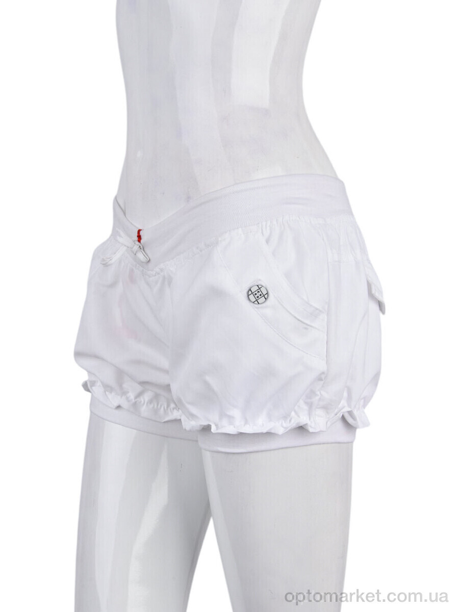 Купить Шорти жіночі 7012-9 white (02019) Shandian білий, фото 1