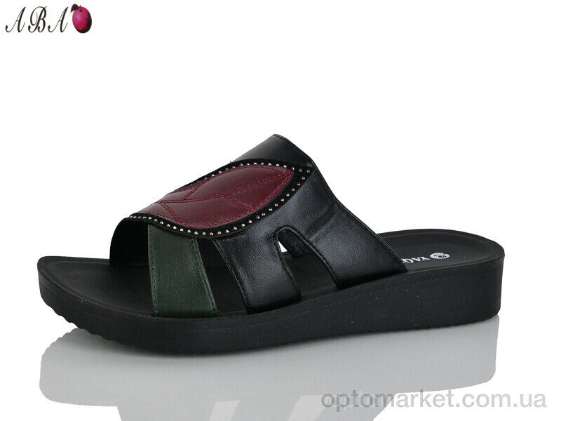 Купить Шльопанці жіночі 7015-1 YAQINIAO чорний, фото 1