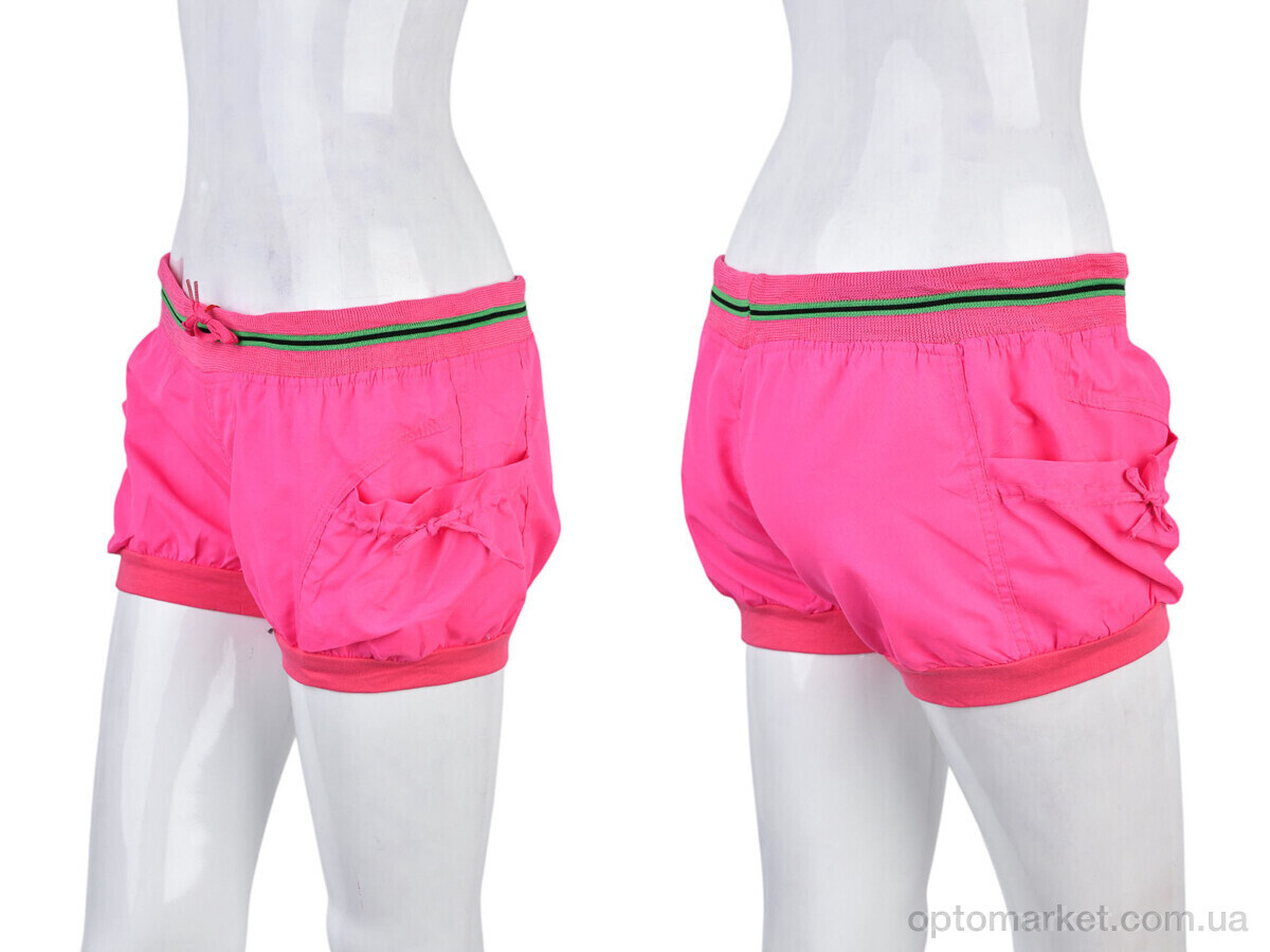 Купить Шорти жіночі 7020-6 pink (02019) Shandian рожевий, фото 3