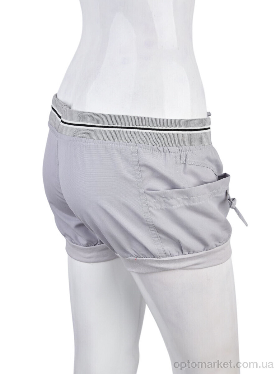 Купить Шорти жіночі 7020-8 grey (02019) Shandian сірий, фото 2