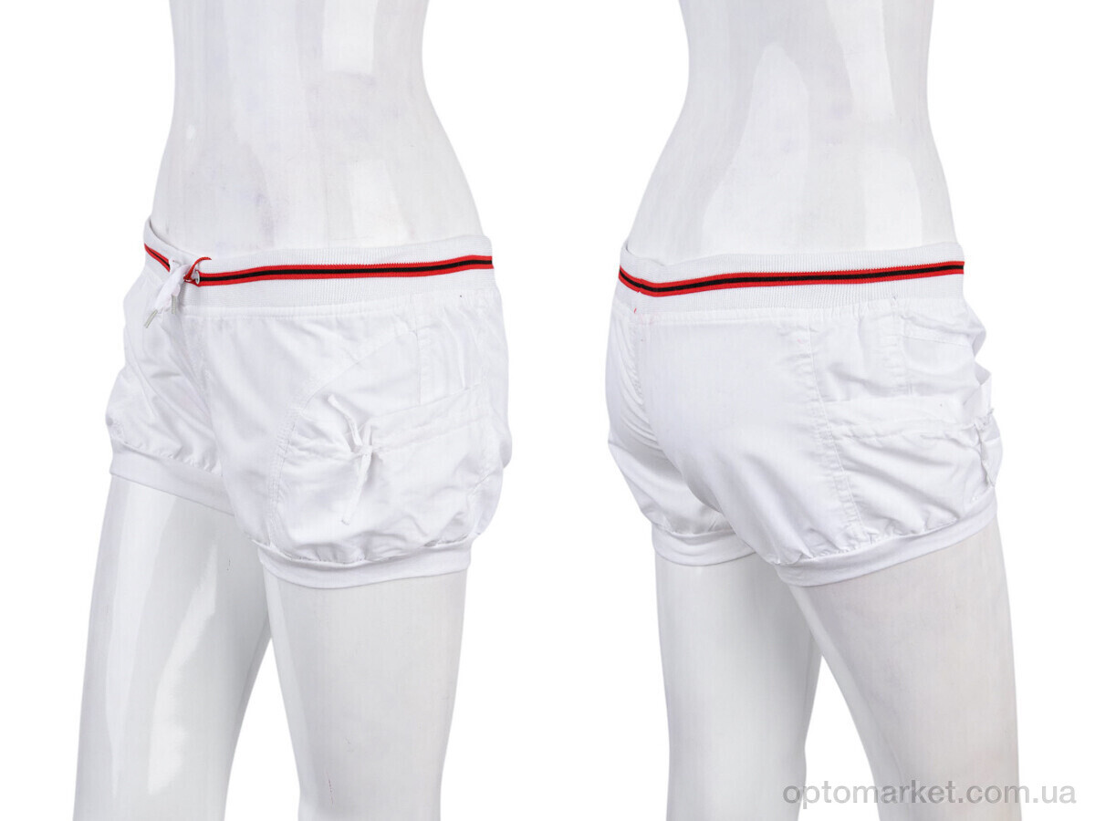 Купить Шорти жіночі 7020-9 white (02019) Shandian білий, фото 3