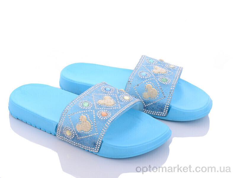 Купить Шльопанці дитячі 7029-313 Xifa kids блакитний, фото 1