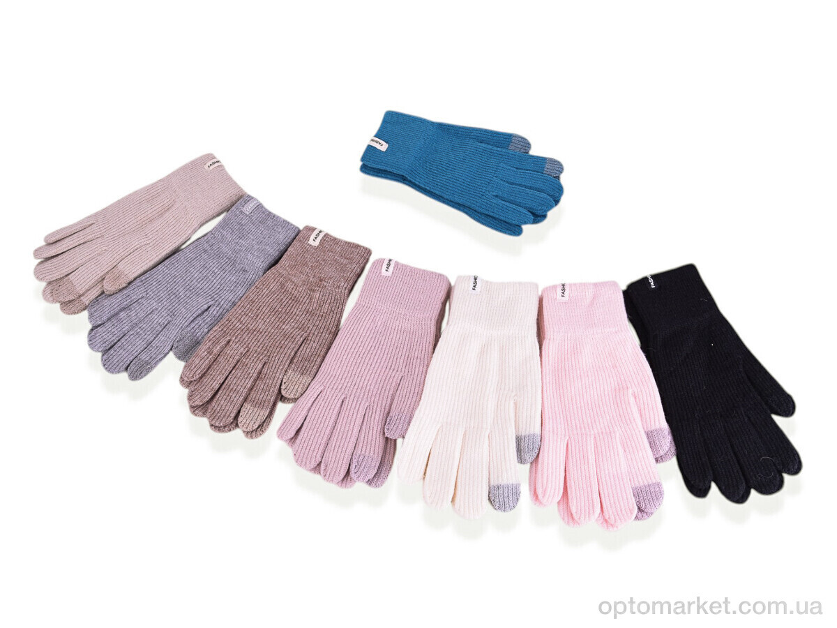 Купить Рукавички жіночі 7029 mix Henu мікс, фото 1