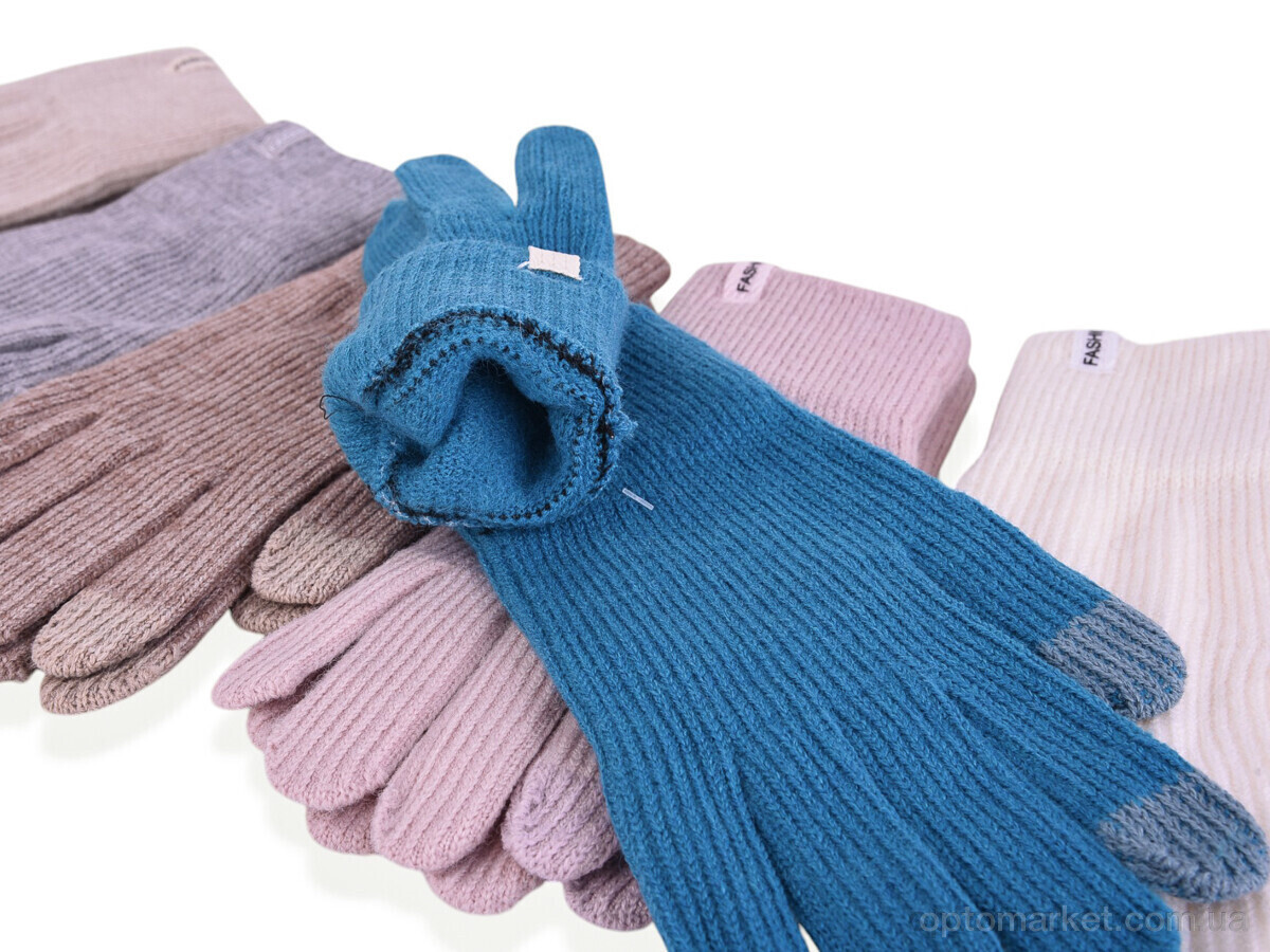 Купить Рукавички жіночі 7029 mix Henu мікс, фото 2