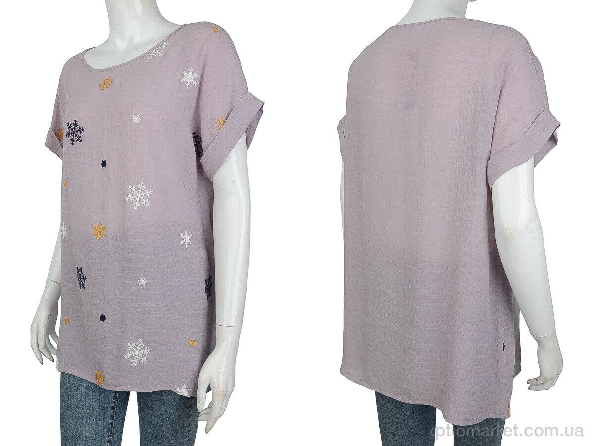 Купить Блуза жіночі 703 (08500) d.pink J.J.F. рожевий, фото 3