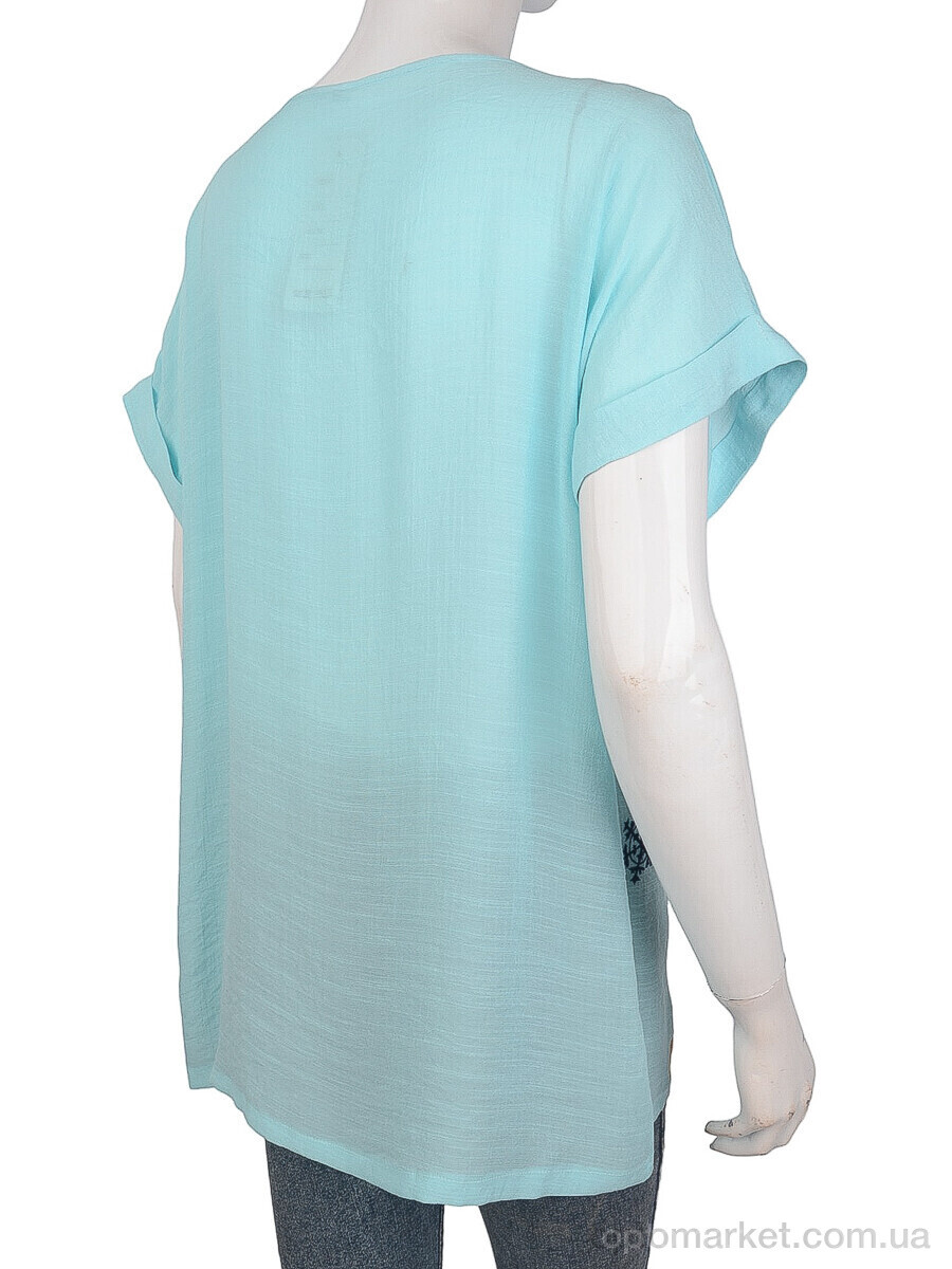 Купить Блуза жіночі 703 (08500) l.blue J.J.F. блакитний, фото 2