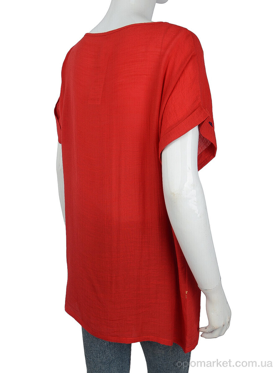 Купить Блуза жіночі 703 (08500) red J.J.F. червоний, фото 2