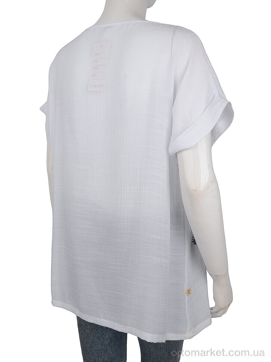Купить Блуза жіночі 703 (08500) white J.J.F. білий, фото 2