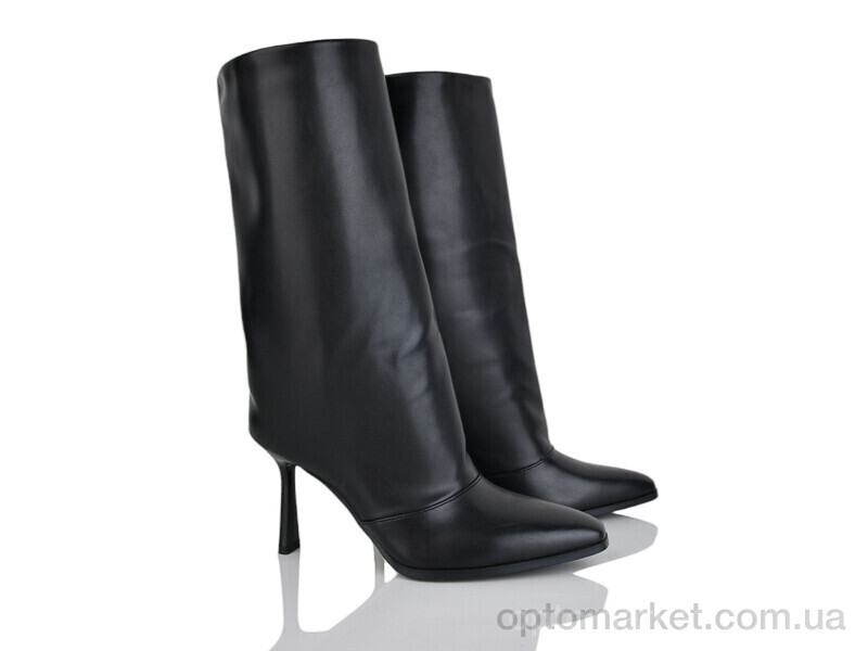 Купить Чоботи жіночі 703-182 Stefaniya nina чорний, фото 1