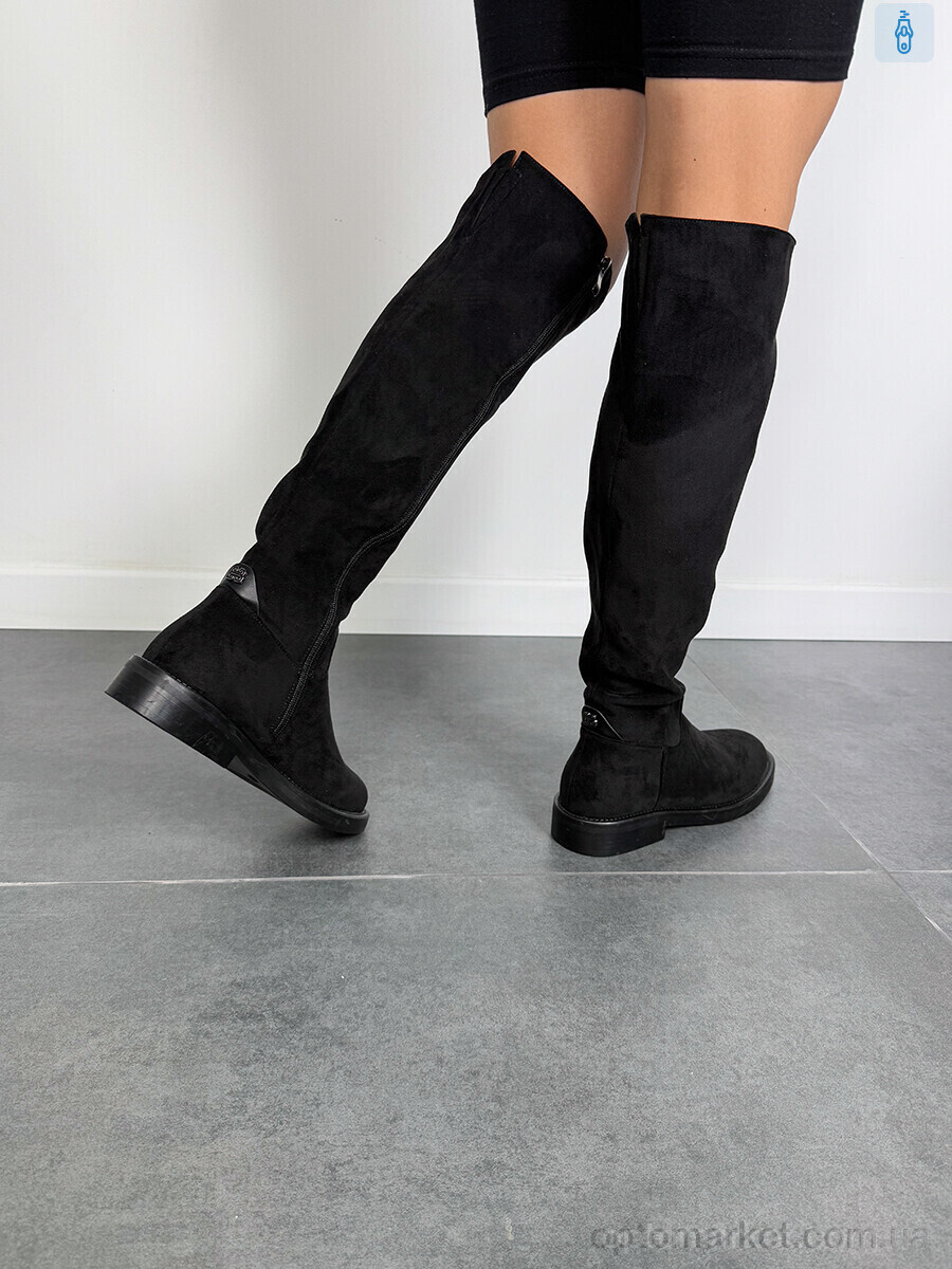 Купить Чоботи жіночі 703-197 Stefaniya nina чорний, фото 3