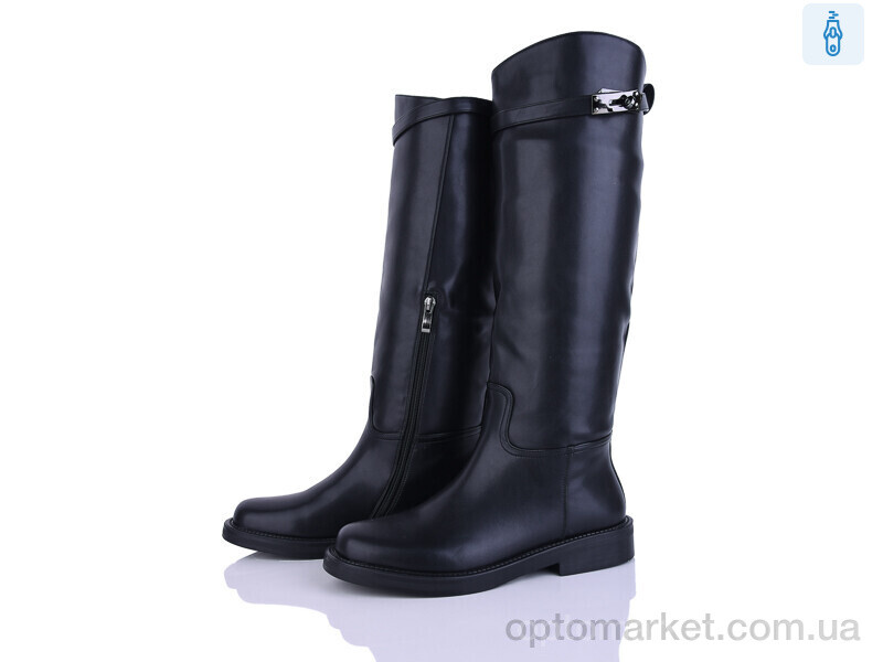 Купить Чоботи жіночі 703-231 Stefaniya nina чорний, фото 1