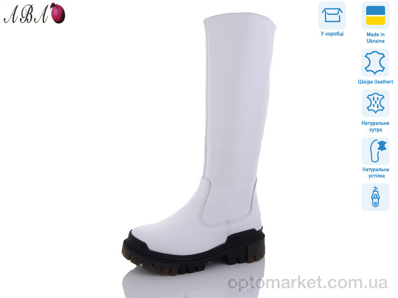 Купить Чоботи жіночі 703 білий DJUS SHOES білий, фото 1