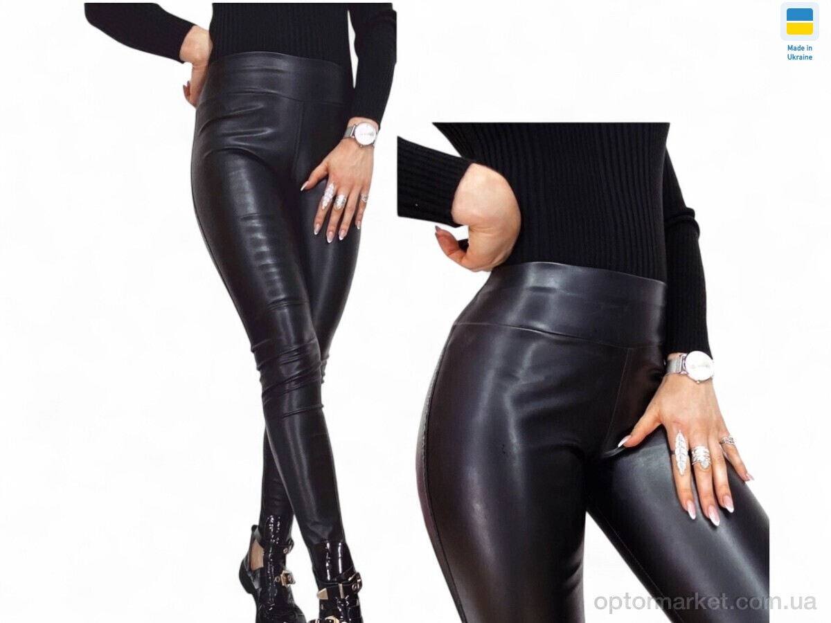 Купить Лосини жіночі 70391 чорний Sport style чорний, фото 1