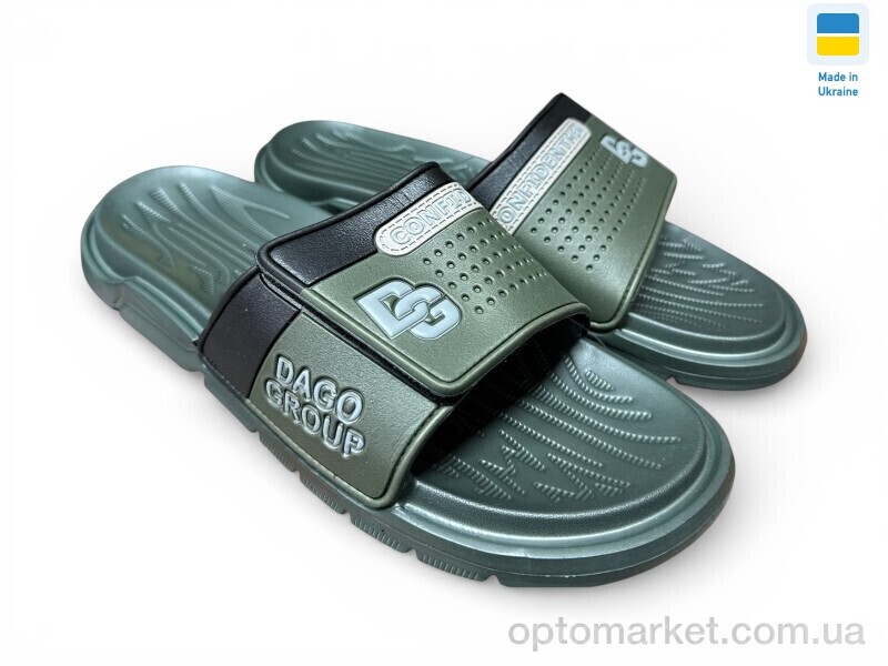 Купить Шльопанці чоловічі 704 хакі Dago хакі, фото 1