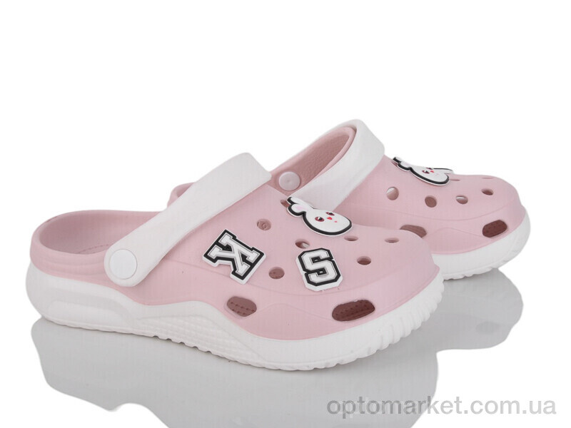 Купить Крокси дитячі 7041-3 pink BABYSHOP рожевий, фото 1