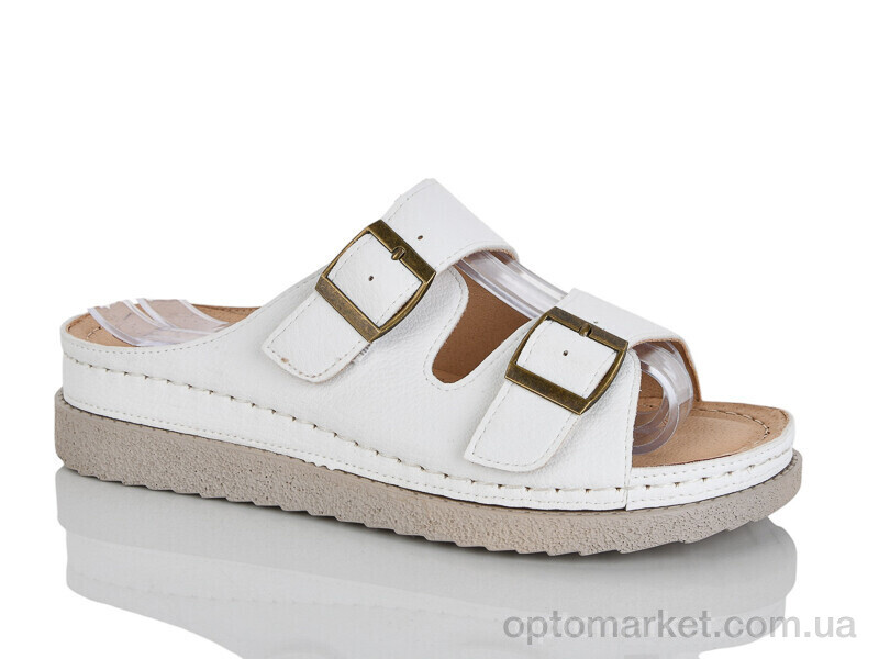 Купить Шльопанці жіночі 705-2 Leguzaza білий, фото 1